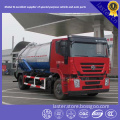 SAIC Hongyan Iveco GENLYON 4x2 10000L vacuum Sewage suction truck; hot sale of Sewage suction truck